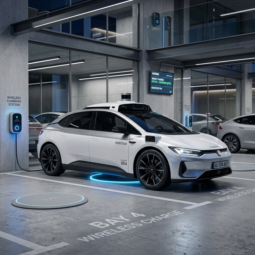 Robotaxi / 乘用车 / 出租车 / 网约车静态无线充电系统